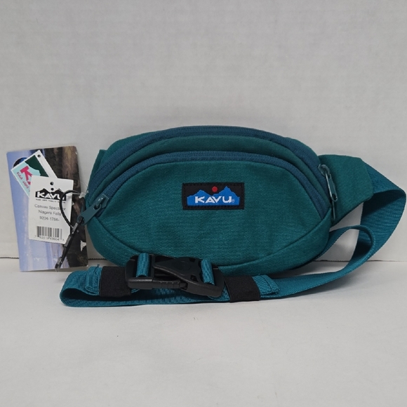 Kavu Other - Kavu Canvas Spectator Niagra Falls Belt Bag NWT 5"x9" Bag 17"-50" Belt